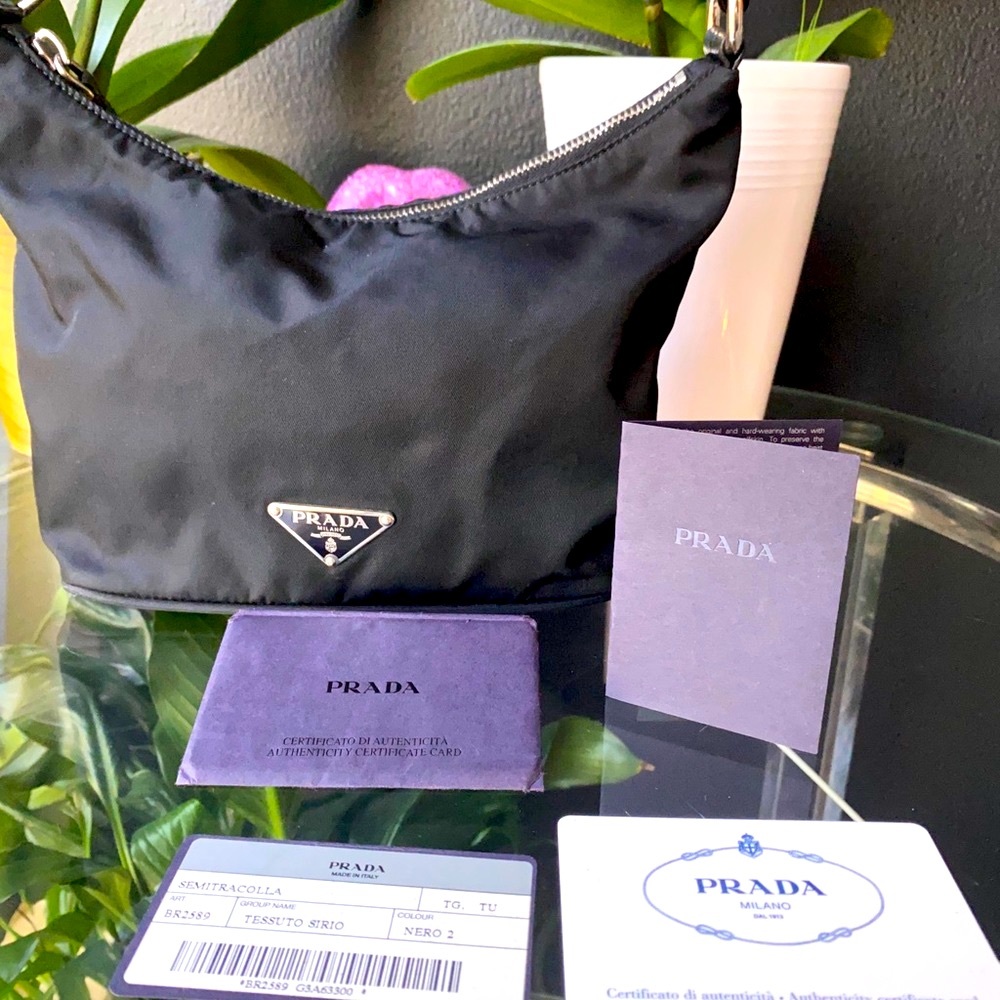 SOLD Prada Nylon Shoulder Bag